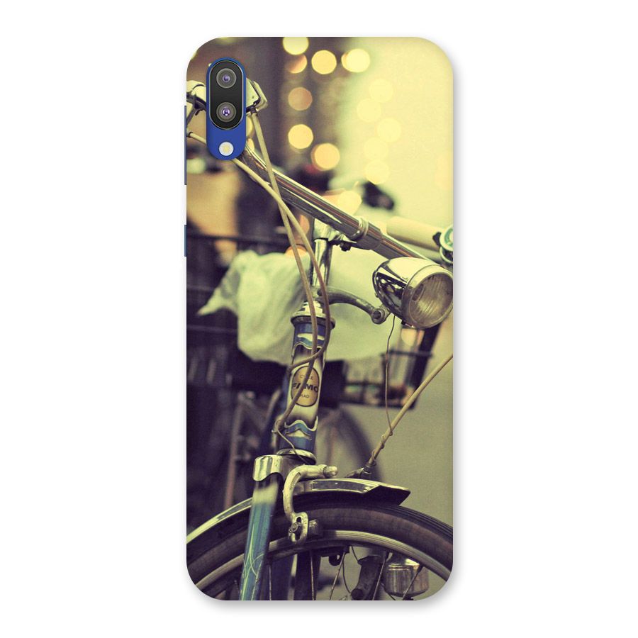 Vintage Bicycle Back Case for Galaxy M10