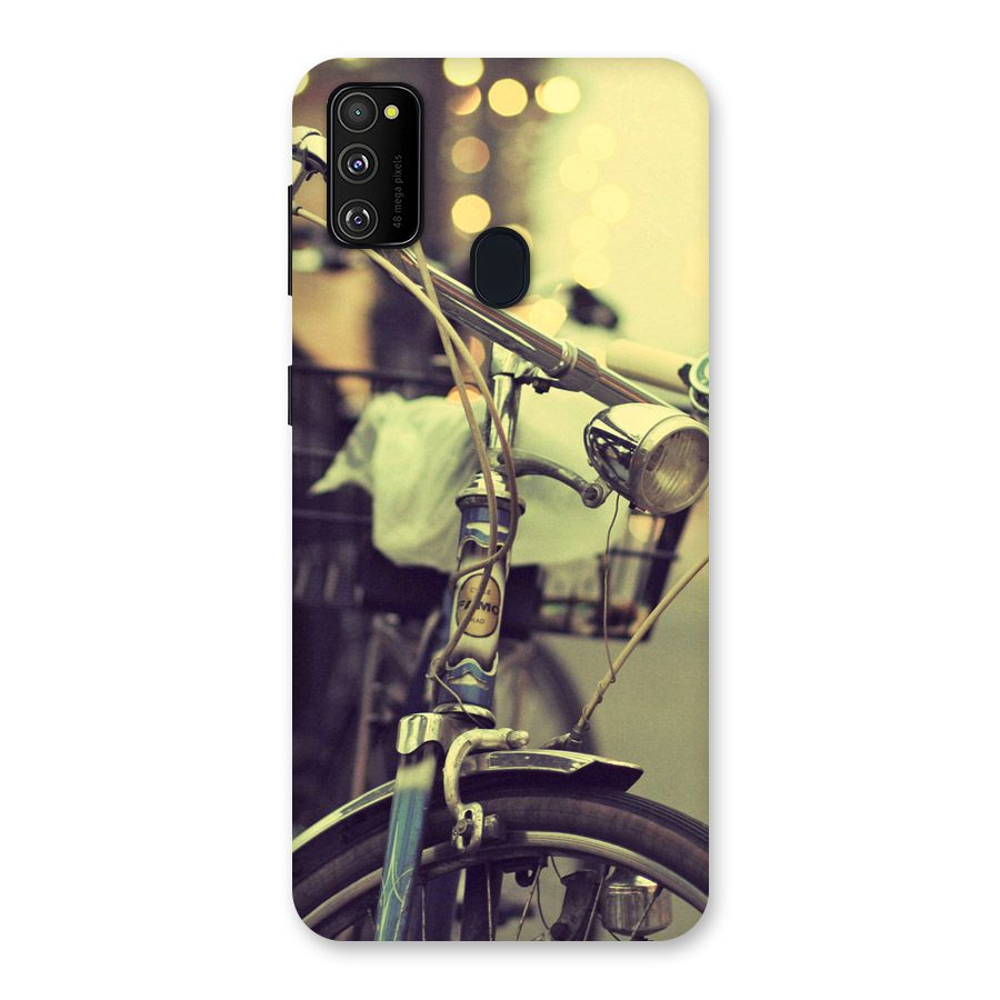 Vintage Bicycle Back Case for Galaxy M21