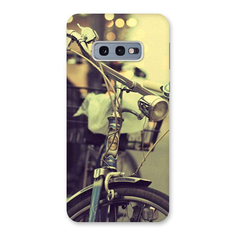 Vintage Bicycle Back Case for Galaxy S10e