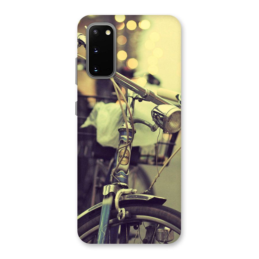Vintage Bicycle Back Case for Galaxy S20