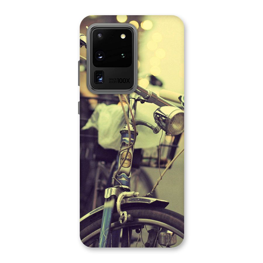 Vintage Bicycle Back Case for Galaxy S20 Ultra