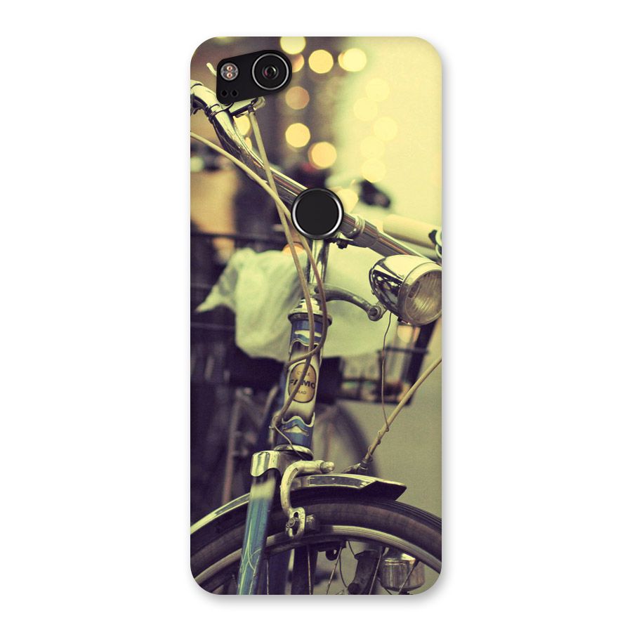 Vintage Bicycle Back Case for Google Pixel 2
