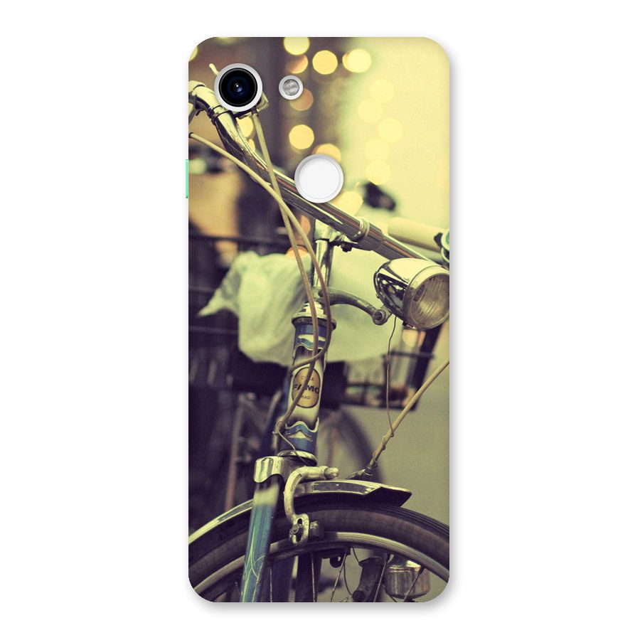 Vintage Bicycle Back Case for Google Pixel 3