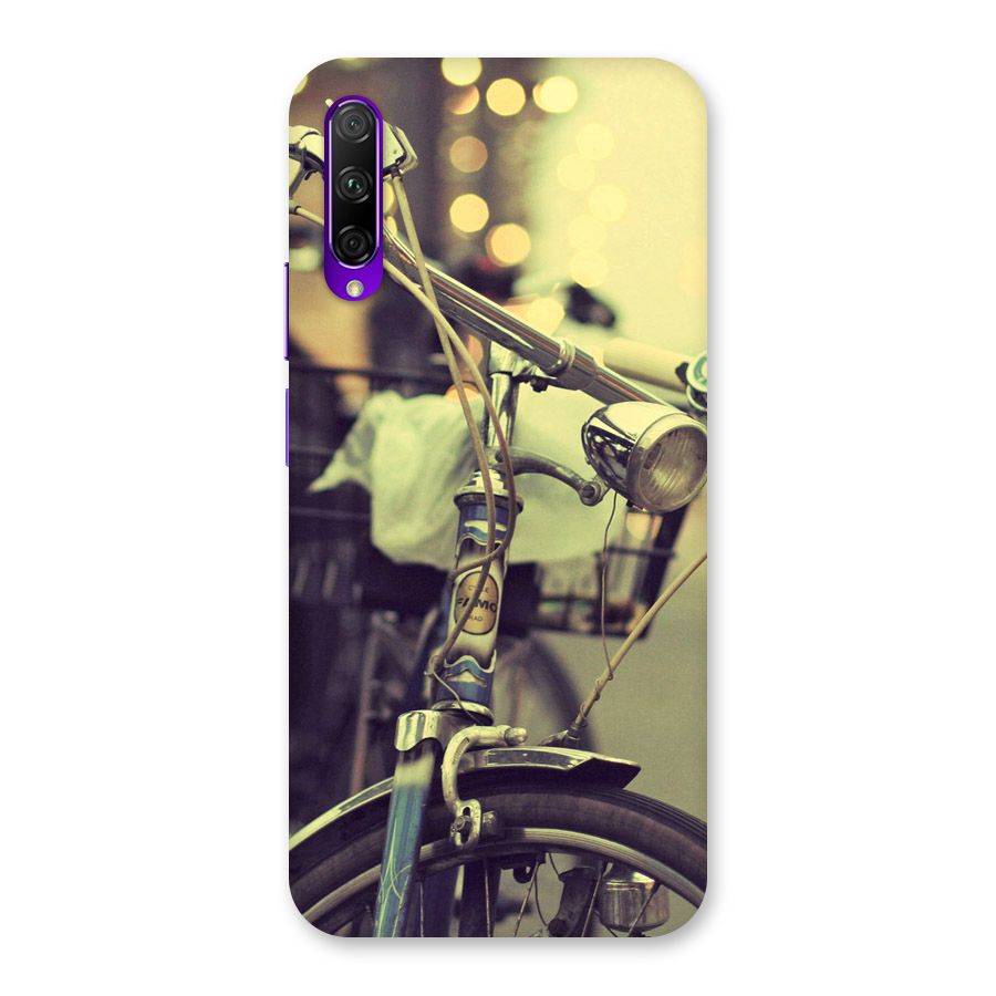 Vintage Bicycle Back Case for Honor 9X Pro