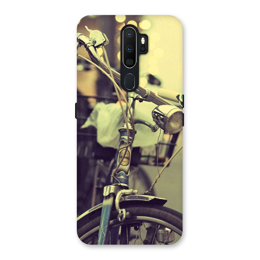 Vintage Bicycle Back Case for Oppo A5 (2020)