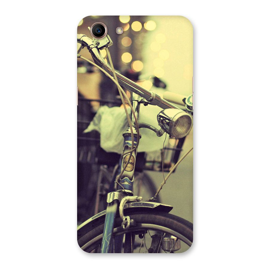 Vintage Bicycle Back Case for Oppo A83 (2018)