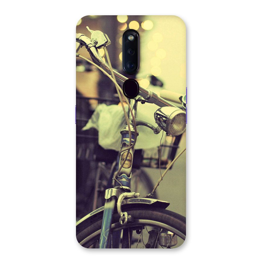 Vintage Bicycle Back Case for Oppo F11 Pro
