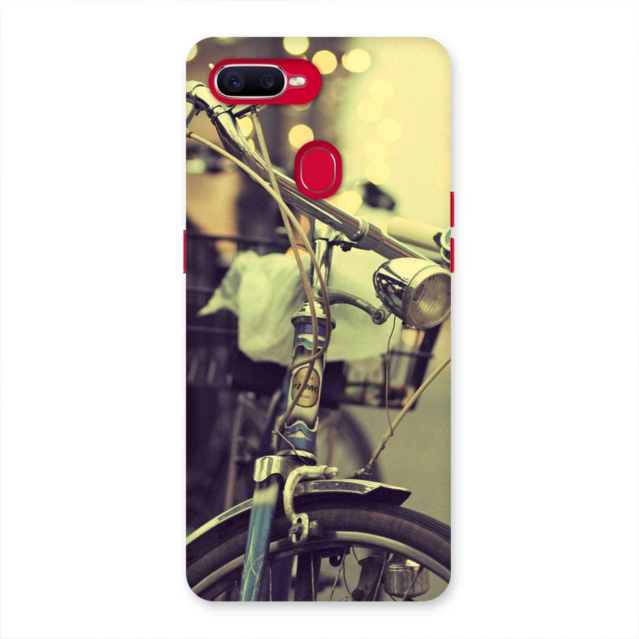 Vintage Bicycle Back Case for Oppo F9 Pro