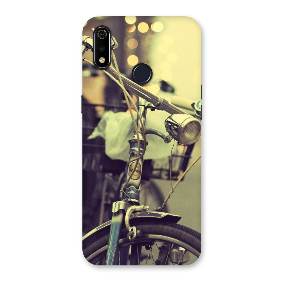 Vintage Bicycle Back Case for Realme 3i