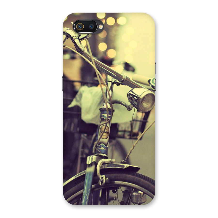 Vintage Bicycle Back Case for Realme C2