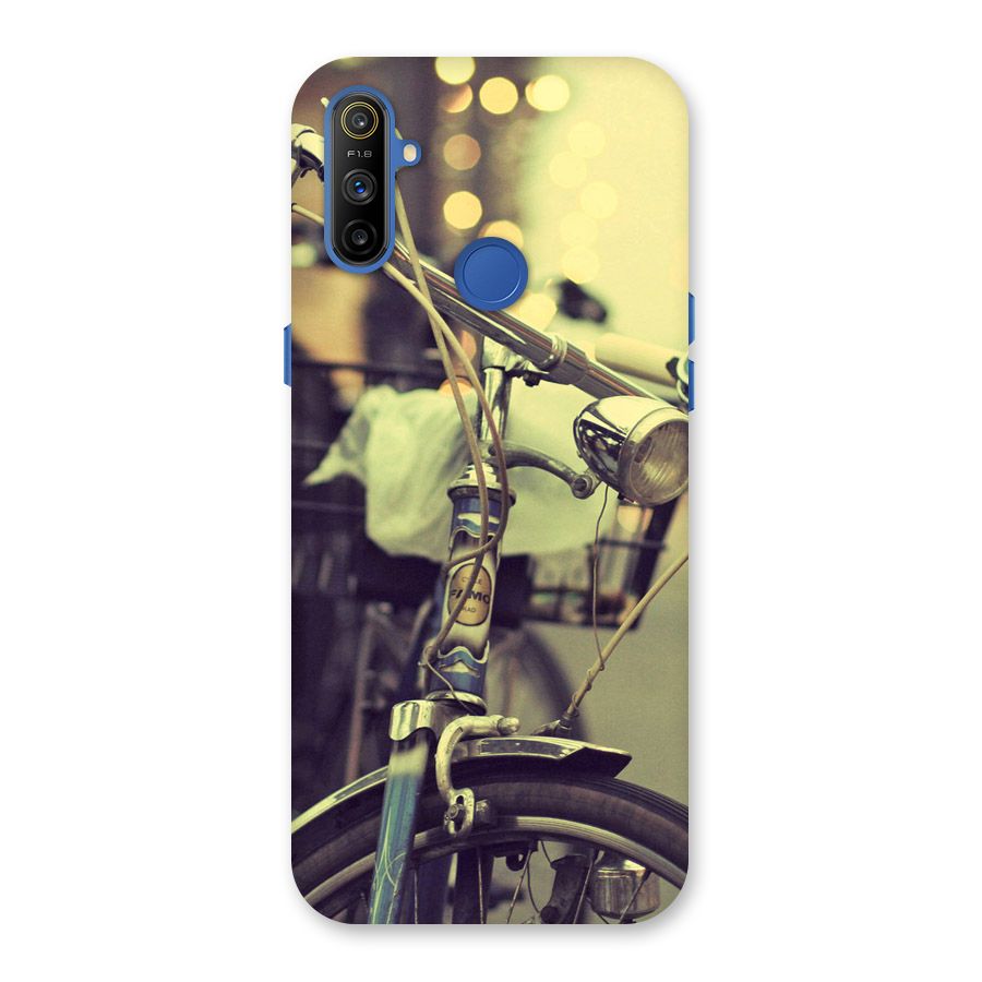 Vintage Bicycle Back Case for Realme Narzo 10A