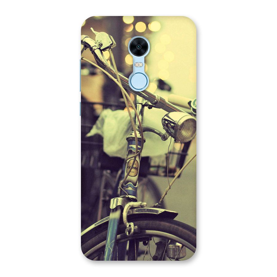 Vintage Bicycle Back Case for Redmi Note 5