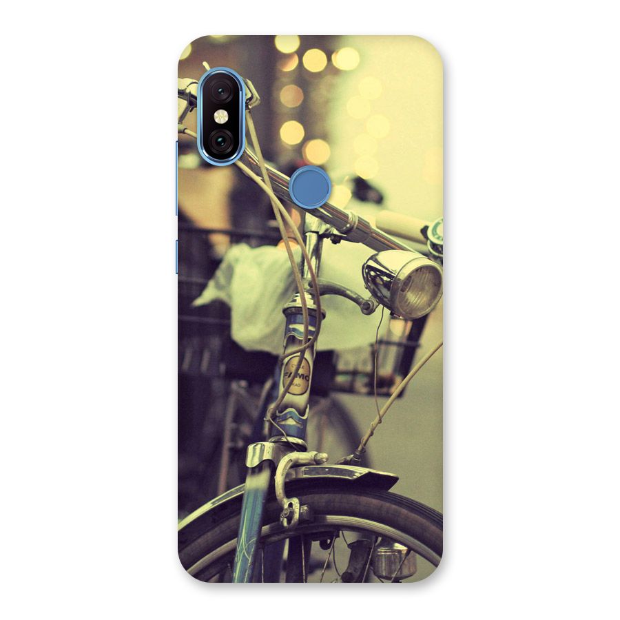 Vintage Bicycle Back Case for Redmi Note 6 Pro