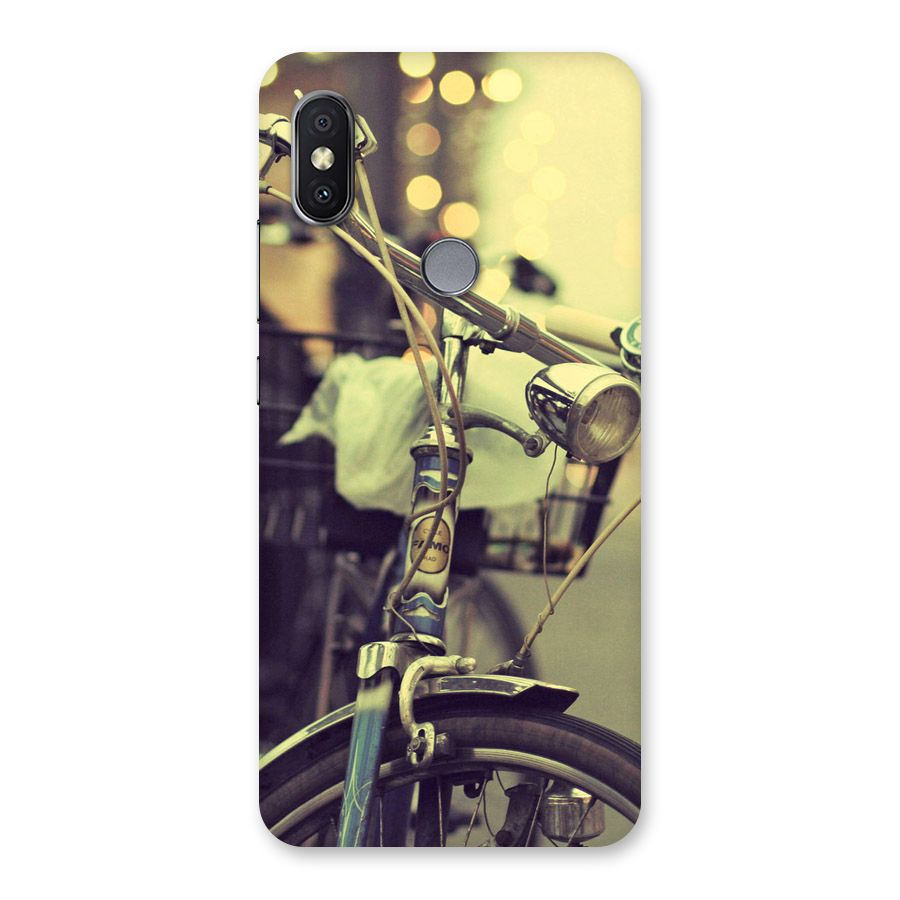 Vintage Bicycle Back Case for Redmi Y2