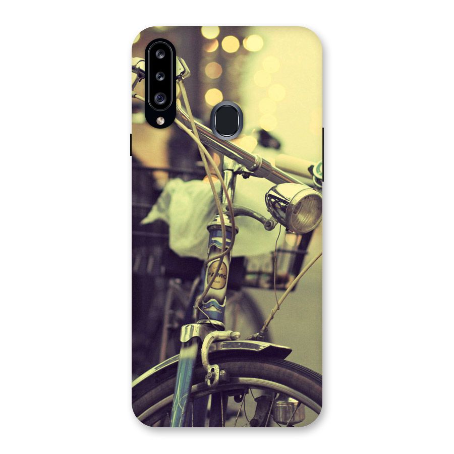 Vintage Bicycle Back Case for Samsung Galaxy A20s