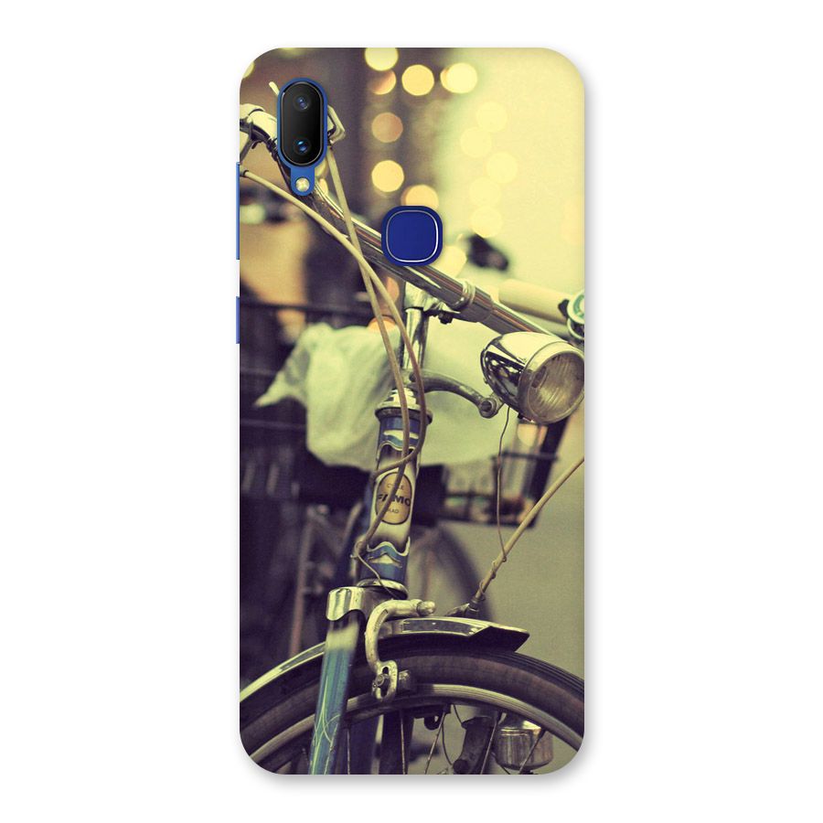 Vintage Bicycle Back Case for Vivo V11