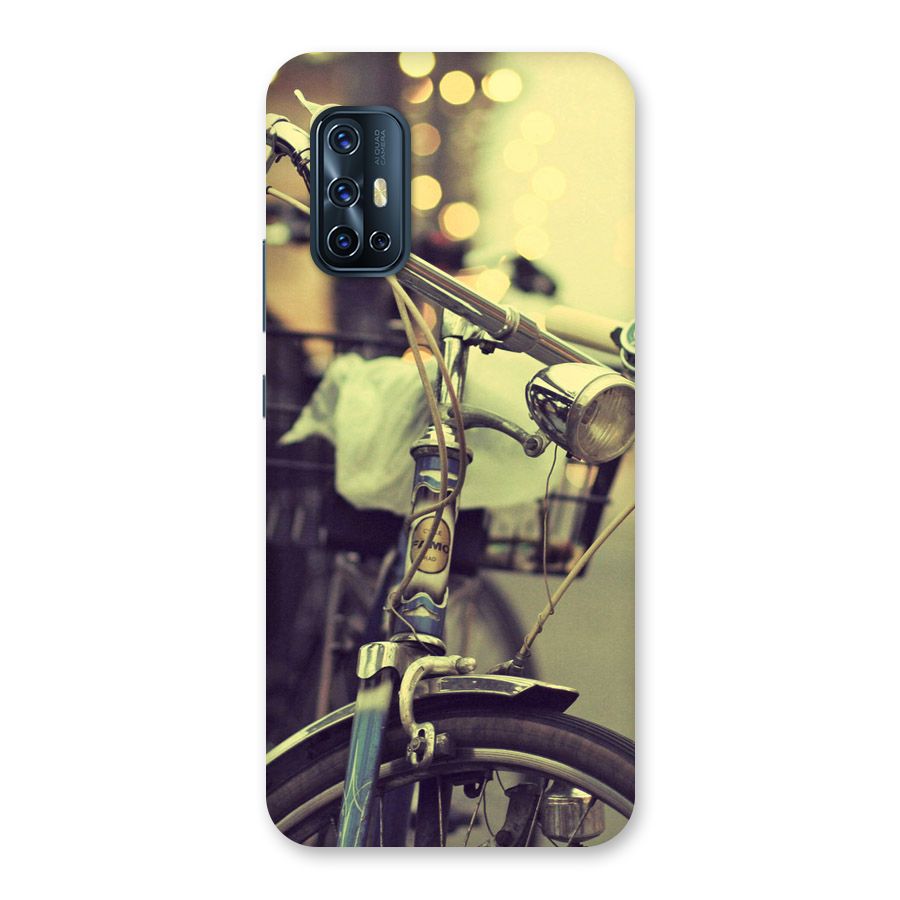 Vintage Bicycle Back Case for Vivo V17