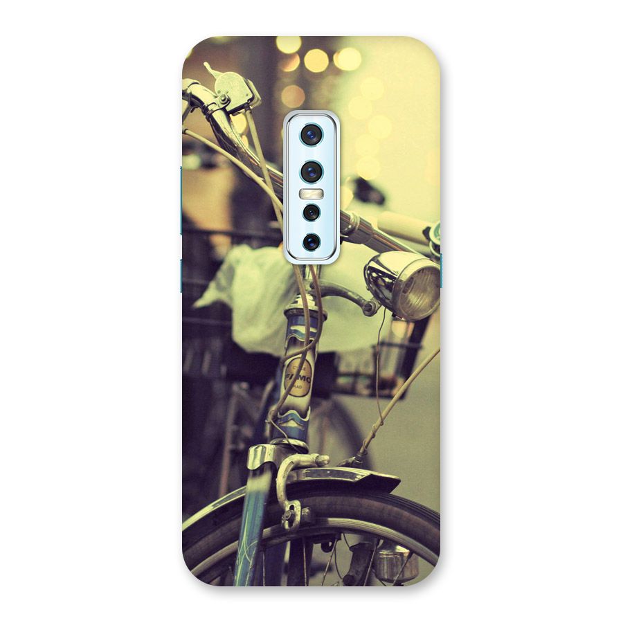 Vintage Bicycle Back Case for Vivo V17 Pro