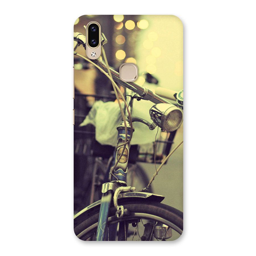 Vintage Bicycle Back Case for Vivo V9 Youth