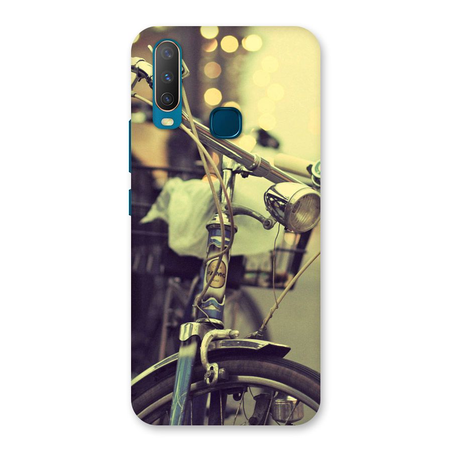 Vintage Bicycle Back Case for Vivo Y15