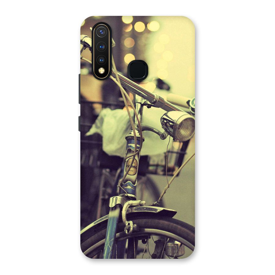 Vintage Bicycle Back Case for Vivo Y19