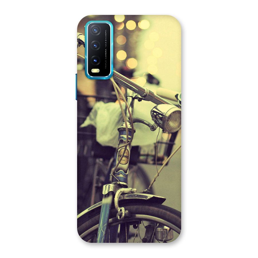 Vintage Bicycle Back Case for Vivo Y20