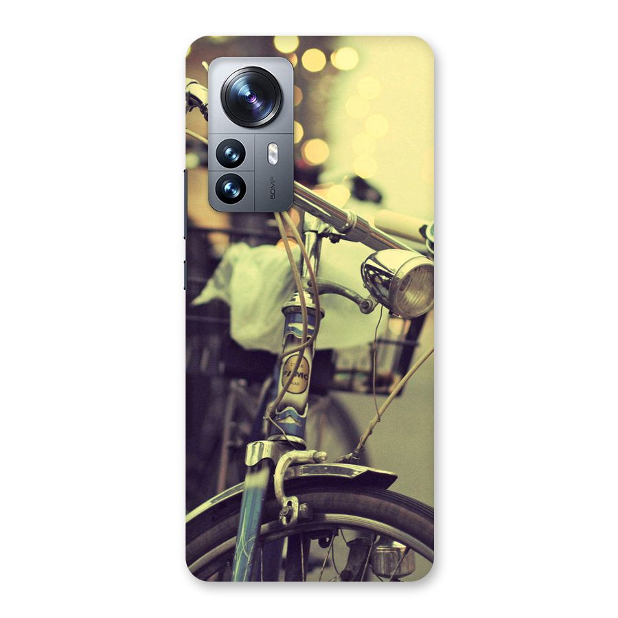 Vintage Bicycle Back Case for Xiaomi 12 Pro