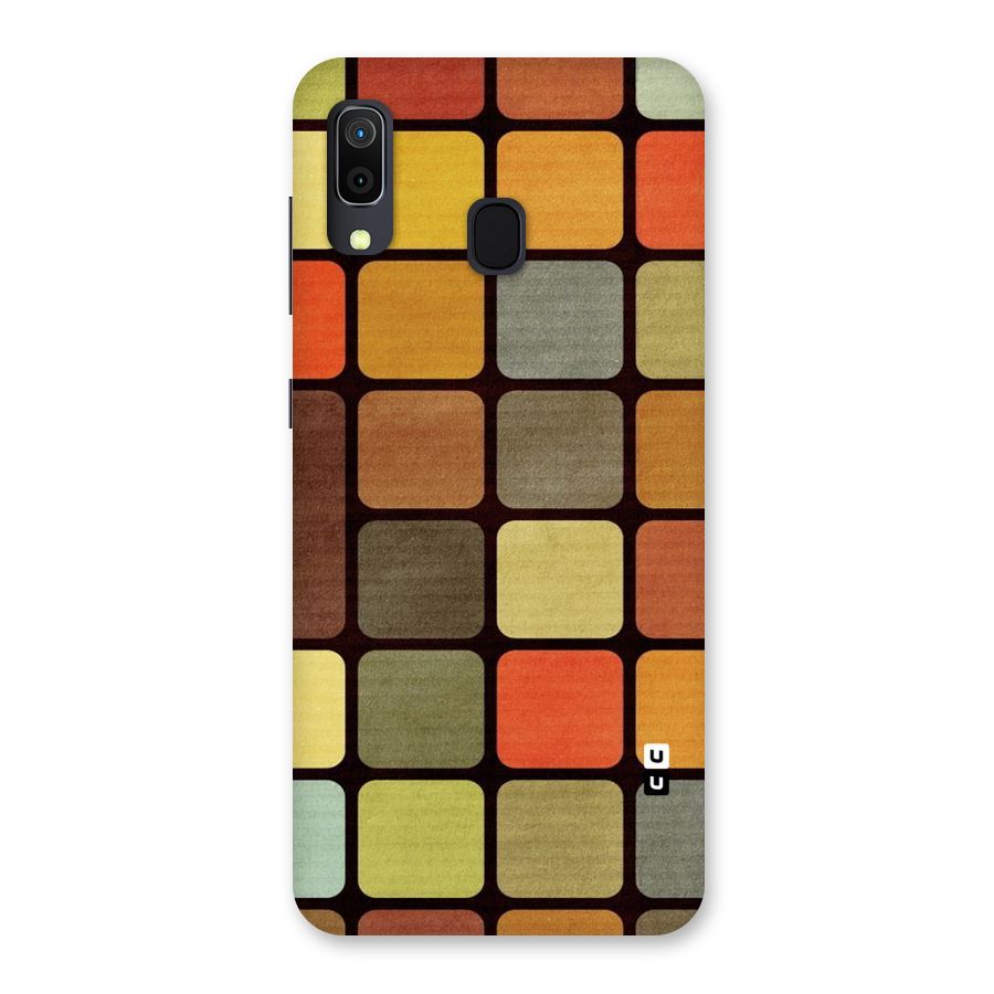 Vintage Boxes Back Case for Galaxy A20