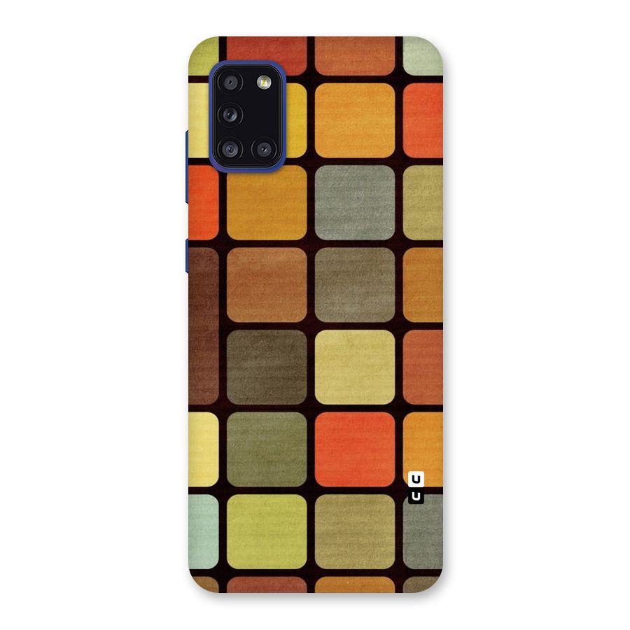 Vintage Boxes Back Case for Galaxy A31