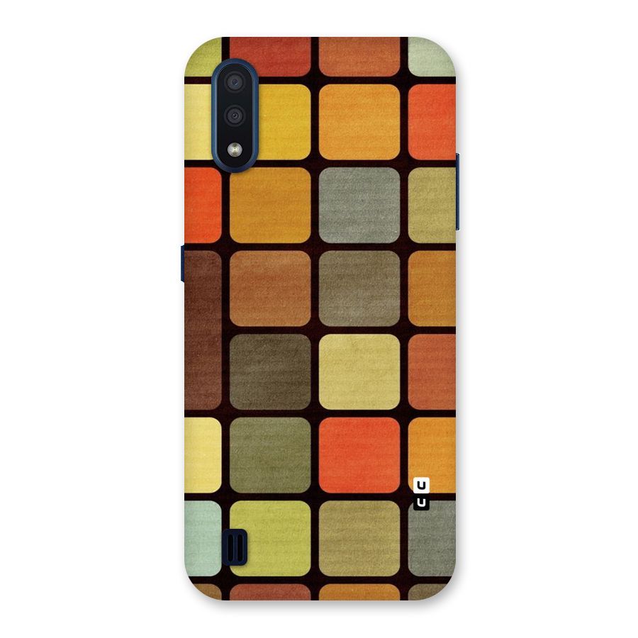 Vintage Boxes Back Case for Galaxy M01