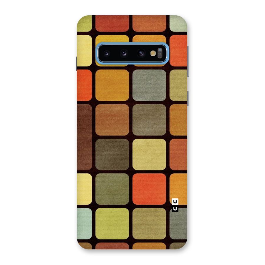 Vintage Boxes Back Case for Galaxy S10
