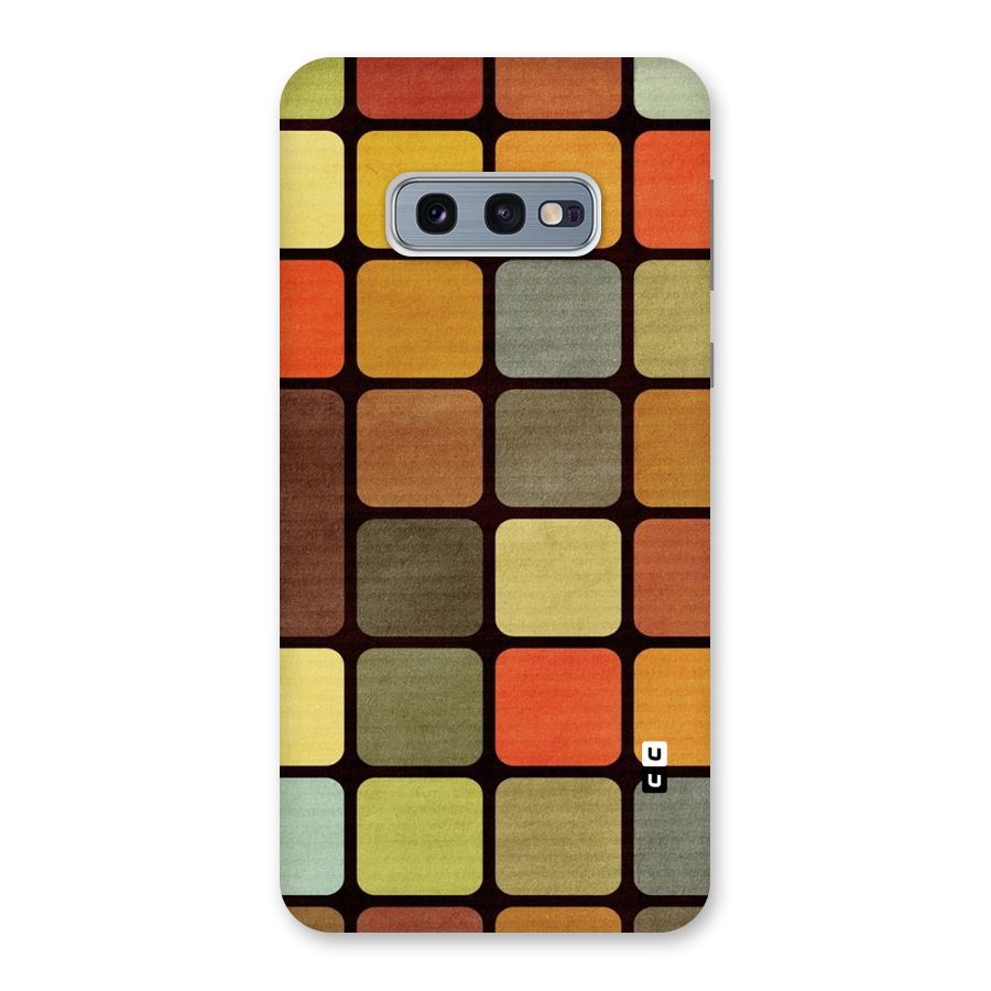 Vintage Boxes Back Case for Galaxy S10e