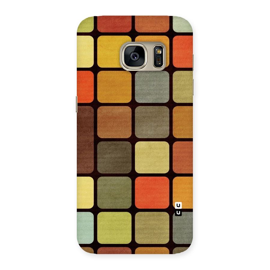 Vintage Boxes Back Case for Galaxy S7