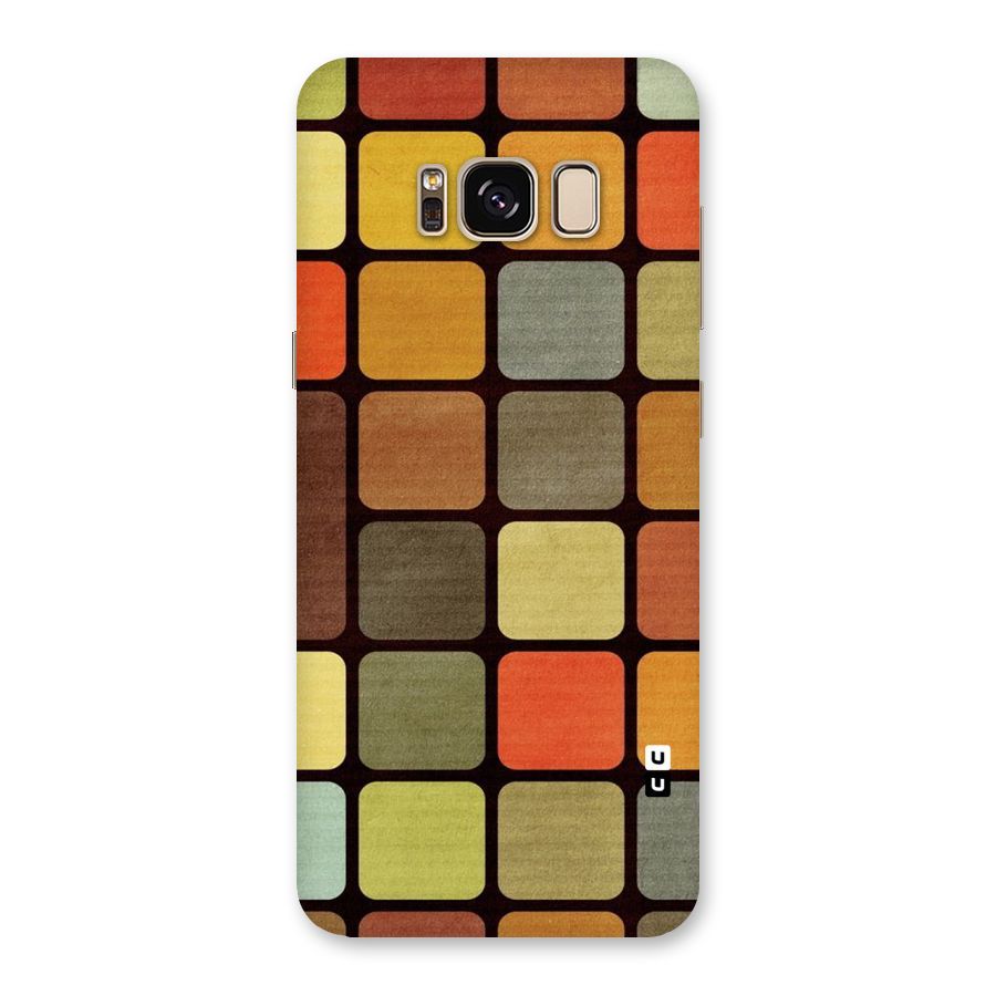 Vintage Boxes Back Case for Galaxy S8