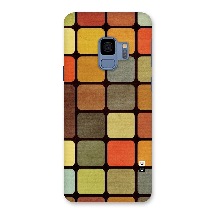 Vintage Boxes Back Case for Galaxy S9