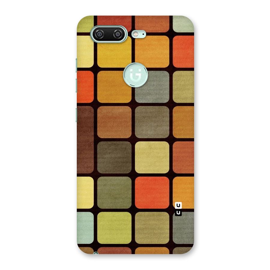 Vintage Boxes Back Case for Gionee S10