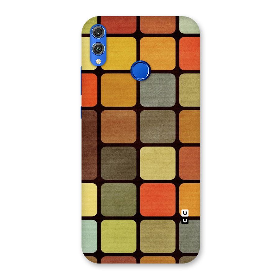 Vintage Boxes Back Case for Honor 8X