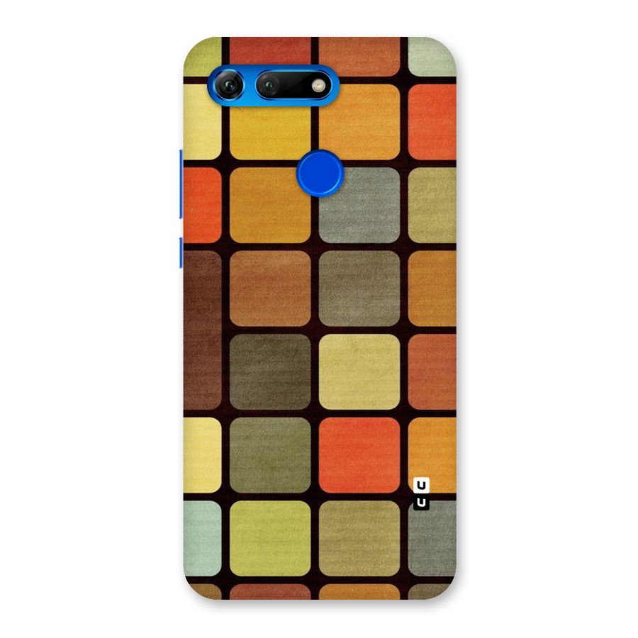 Vintage Boxes Back Case for Honor View 20
