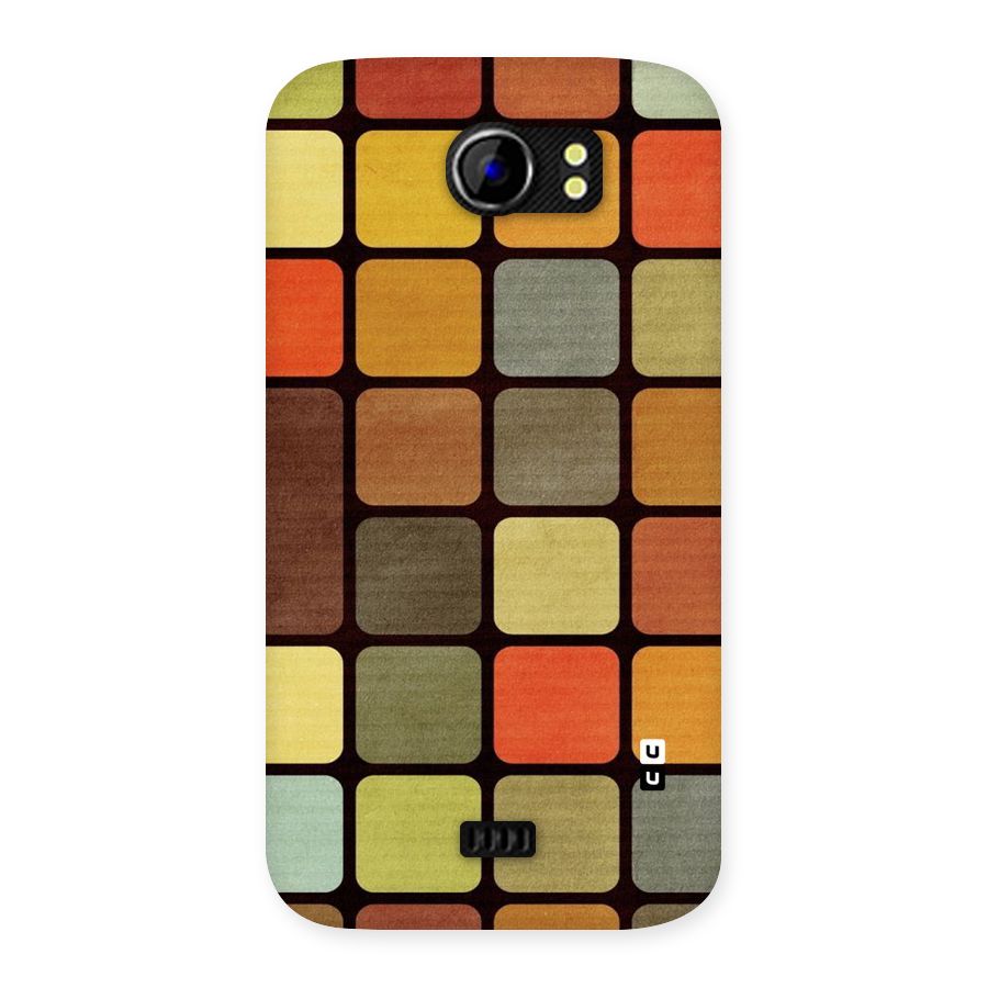 Vintage Boxes Back Case for Micromax Canvas 2 A110