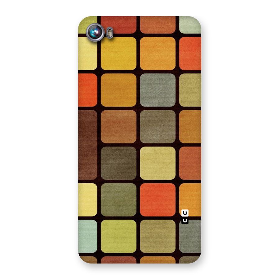 Vintage Boxes Back Case for Micromax Canvas Fire 4 A107