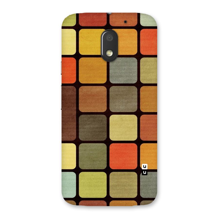 Vintage Boxes Back Case for Moto E3 Power