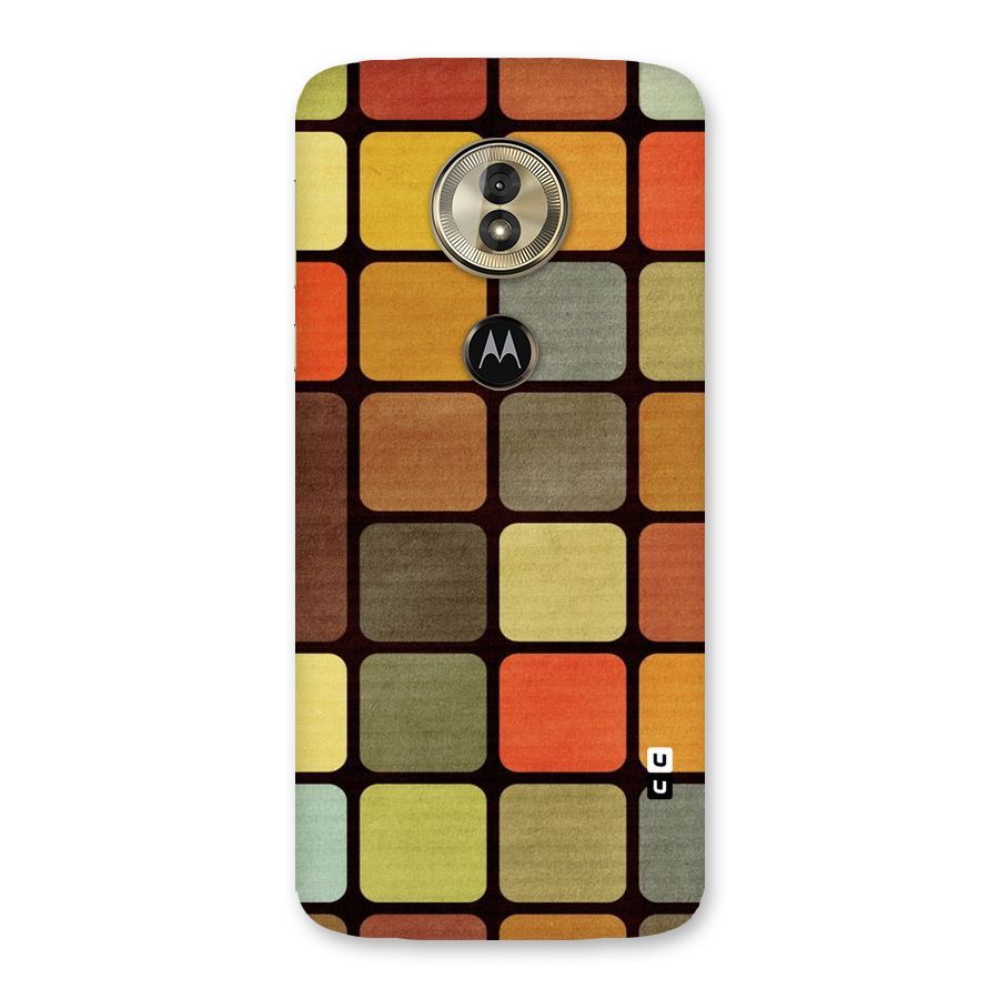 Vintage Boxes Back Case for Moto G6 Play