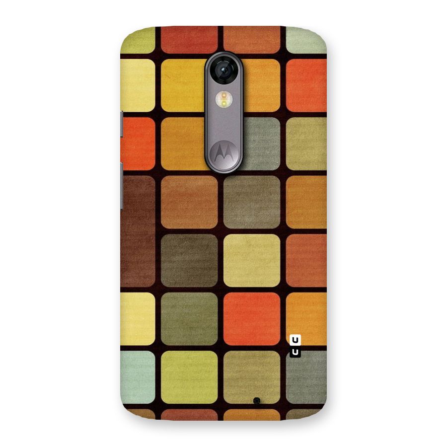 Vintage Boxes Back Case for Moto X Force