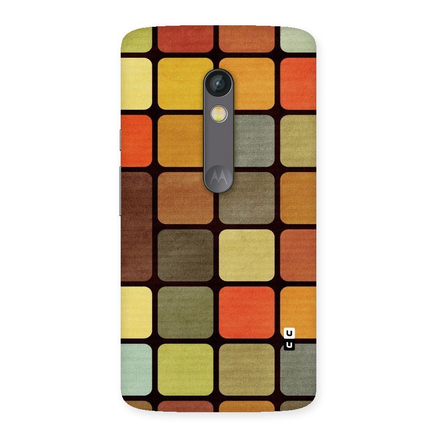 Vintage Boxes Back Case for Moto X Play