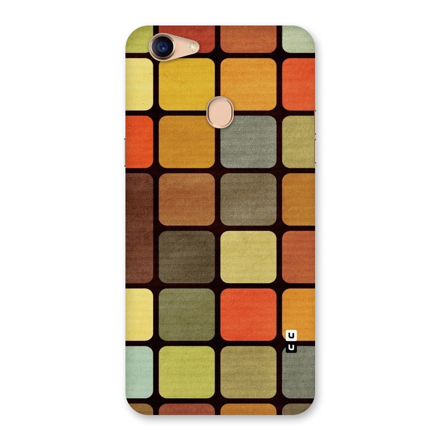 Vintage Boxes Back Case for Oppo F5