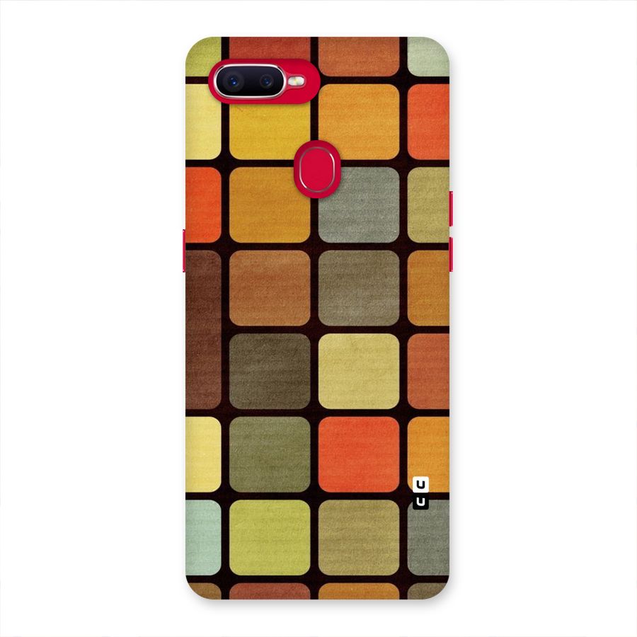 Vintage Boxes Back Case for Oppo F9 Pro