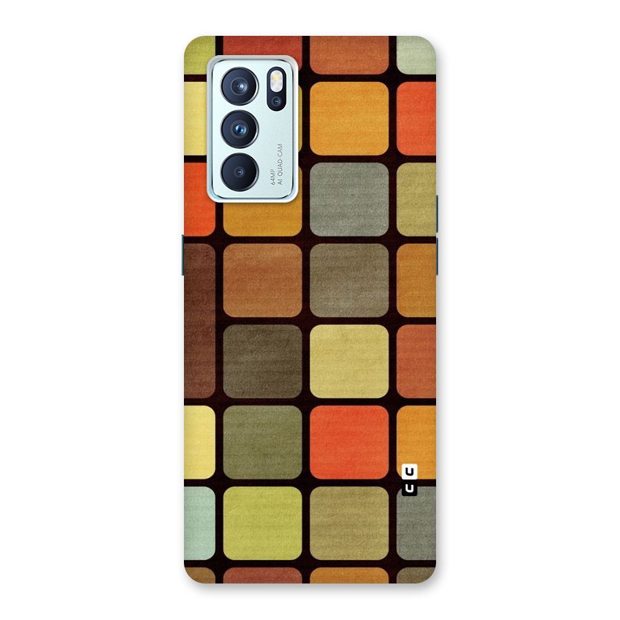 Vintage Boxes Back Case for Oppo Reno6 Pro 5G