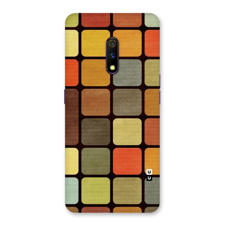 Vintage Boxes Back Case for Realme X