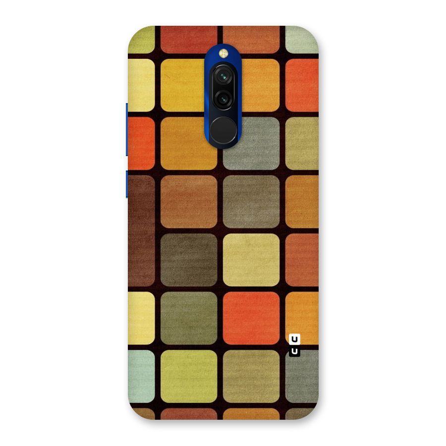 Vintage Boxes Back Case for Redmi 8