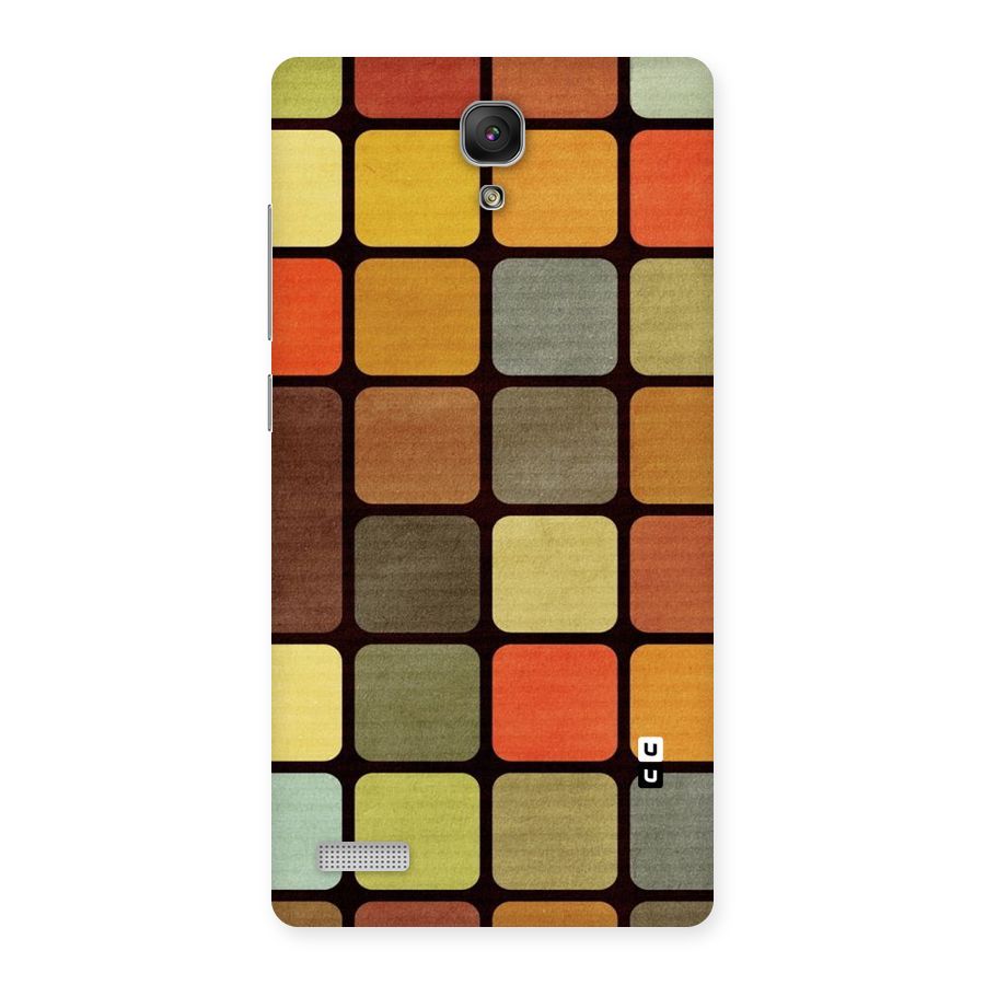 Vintage Boxes Back Case for Redmi Note